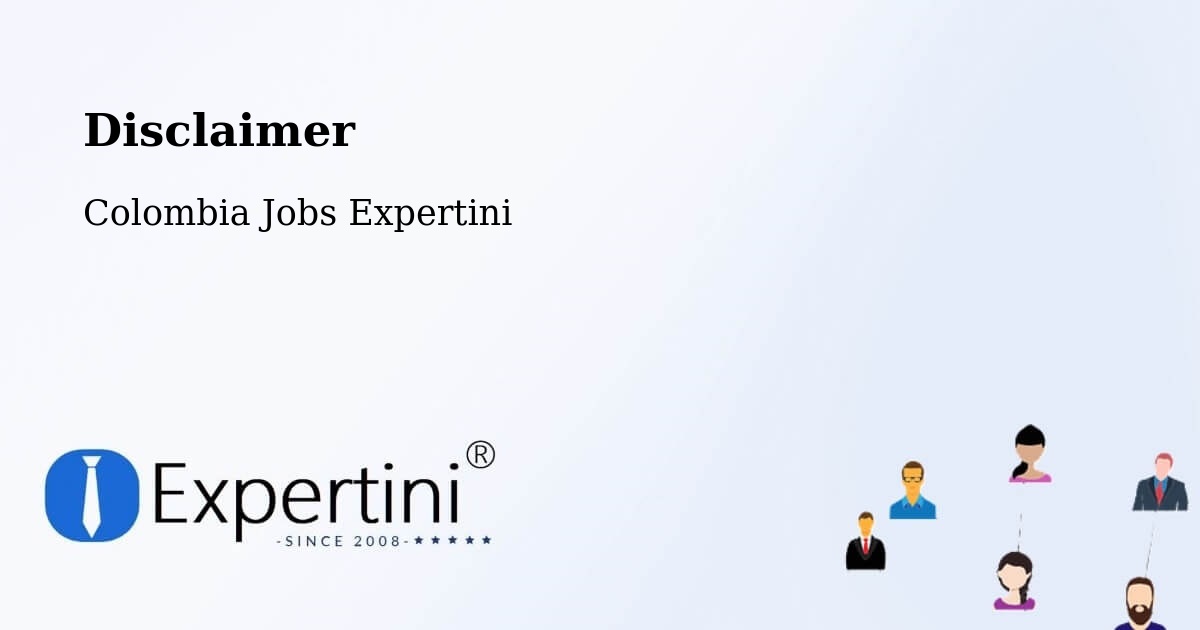 Disclaimer – Los Patios - Colombia Jobs Expertini